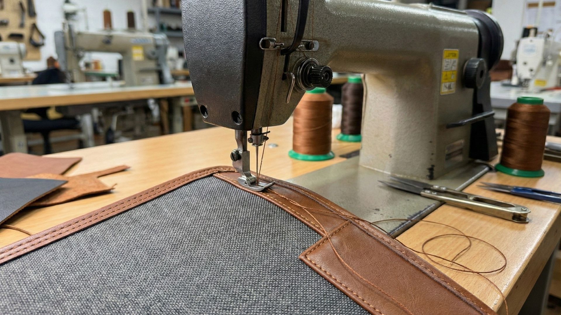 Costuras y acabados finos en agendas y carpetas ejecutivas personalizadas